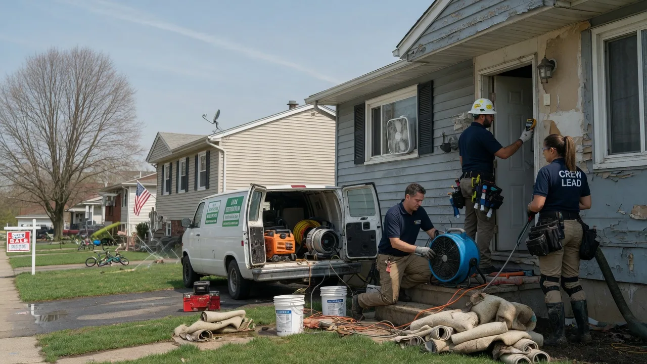 Flood Cleanup in Slagle, LA near me