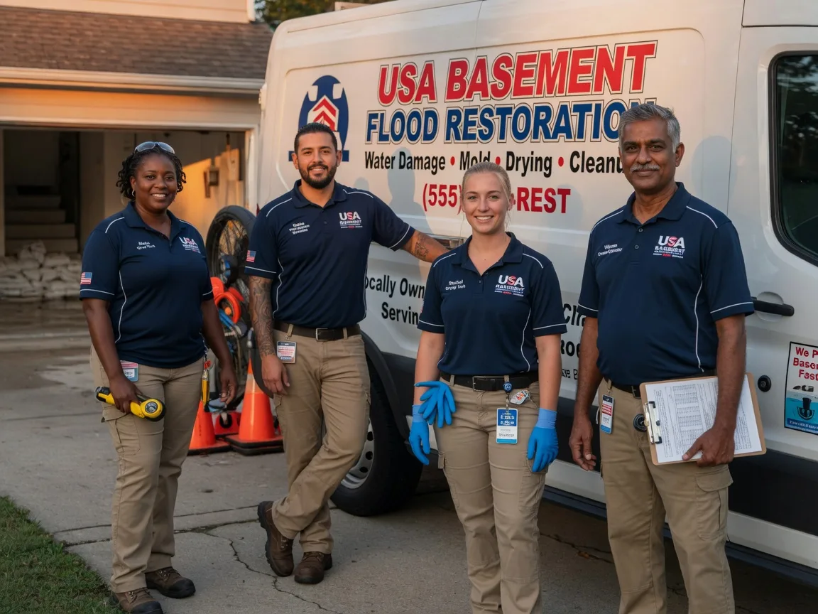 Basement Flood Cleanup company in Slagle, LA