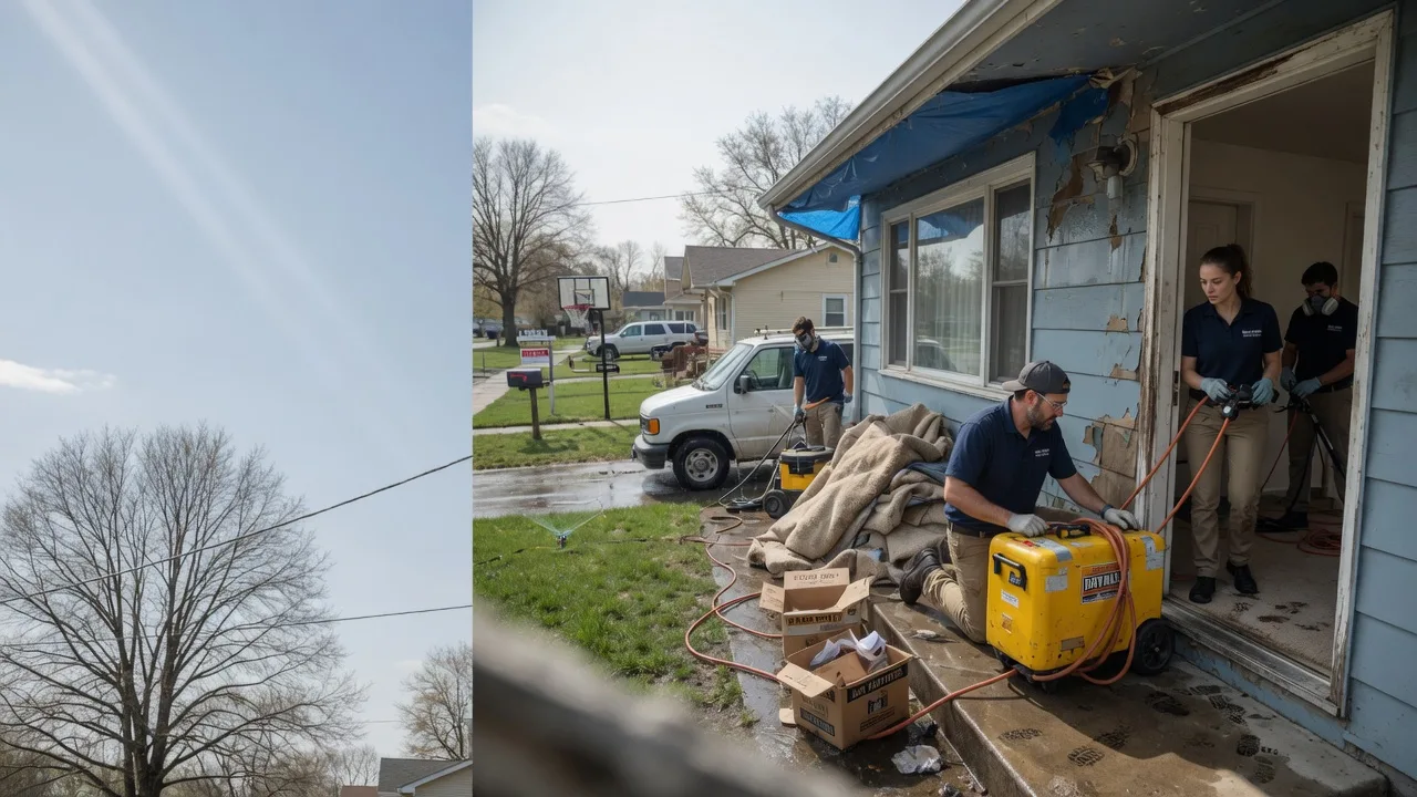 Basement Flood Cleanup in Slagle, LA near me